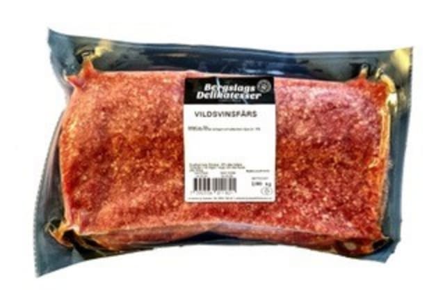 Vildsvinsfärs 2 kg