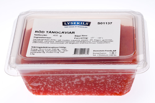 Tångkaviar Röd