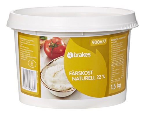 Färskost Naturell 22% Laktosfri